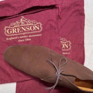 New, GRENSON for PAUL STUART, Men’s Chukka Desert Boots, 10D, Made in England